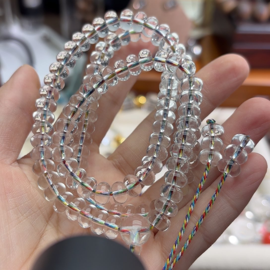 未镶嵌手链水晶手串108