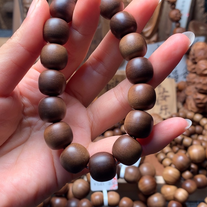 檀香木手串/手链老山檀香1.3*1.4