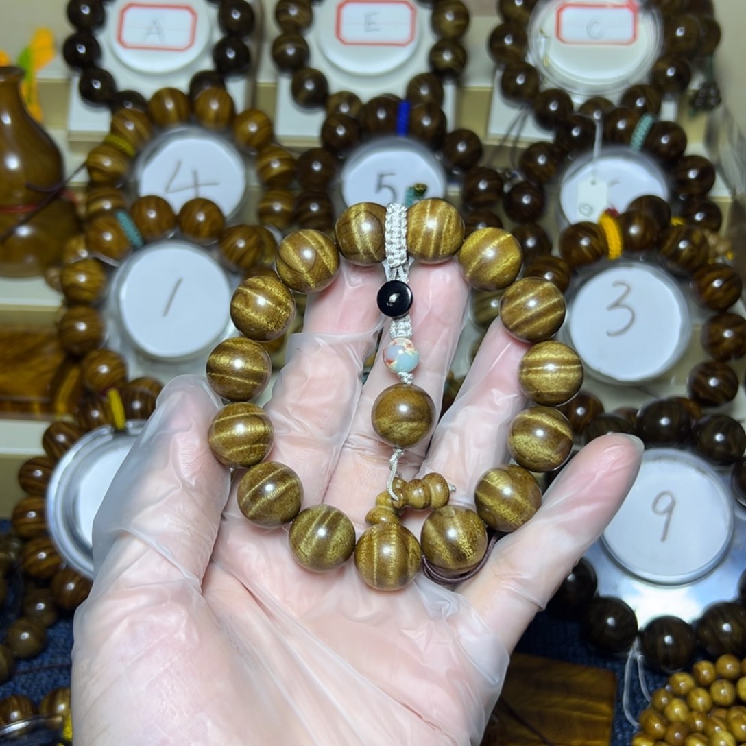 金丝楠手串/手链1.5