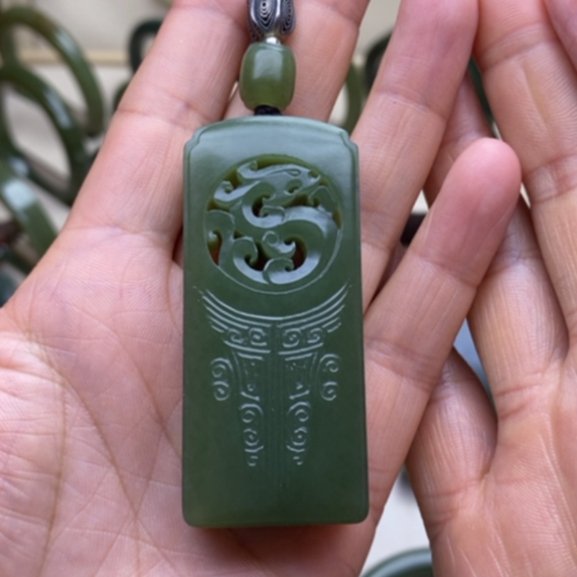 【闪购商品】和田玉挂件未镶嵌吃**喝