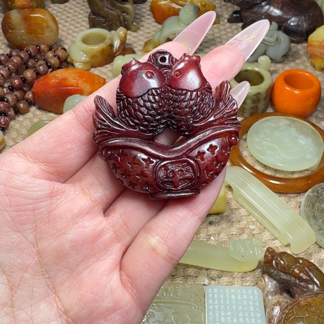 白玉菩提吊坠挂件