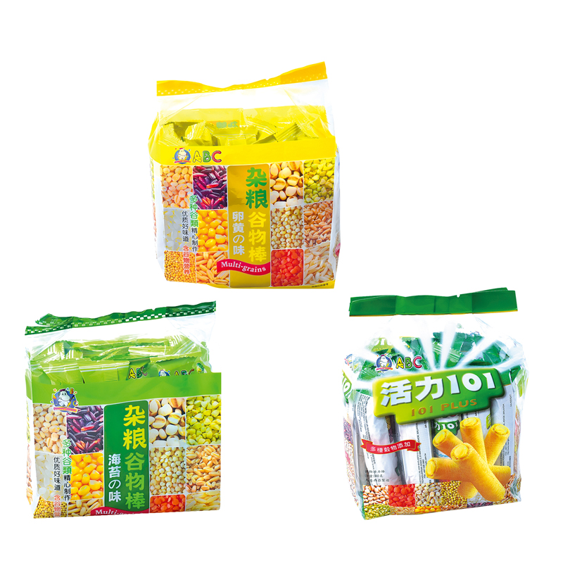 马来西亚进口ABC糙米卷多种谷物杂粮谷物棒180g