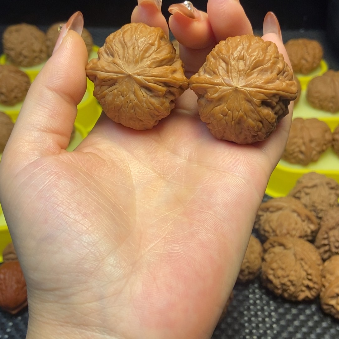 文玩核桃把件铁锤40