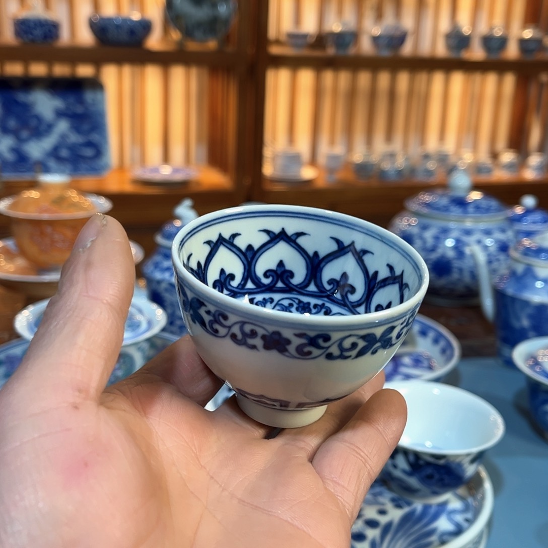 錡镇堂手工手绘杯