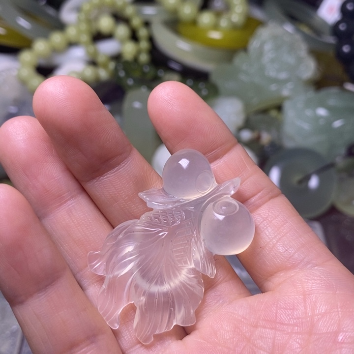 岫玉天然岫玉挂件未镶嵌