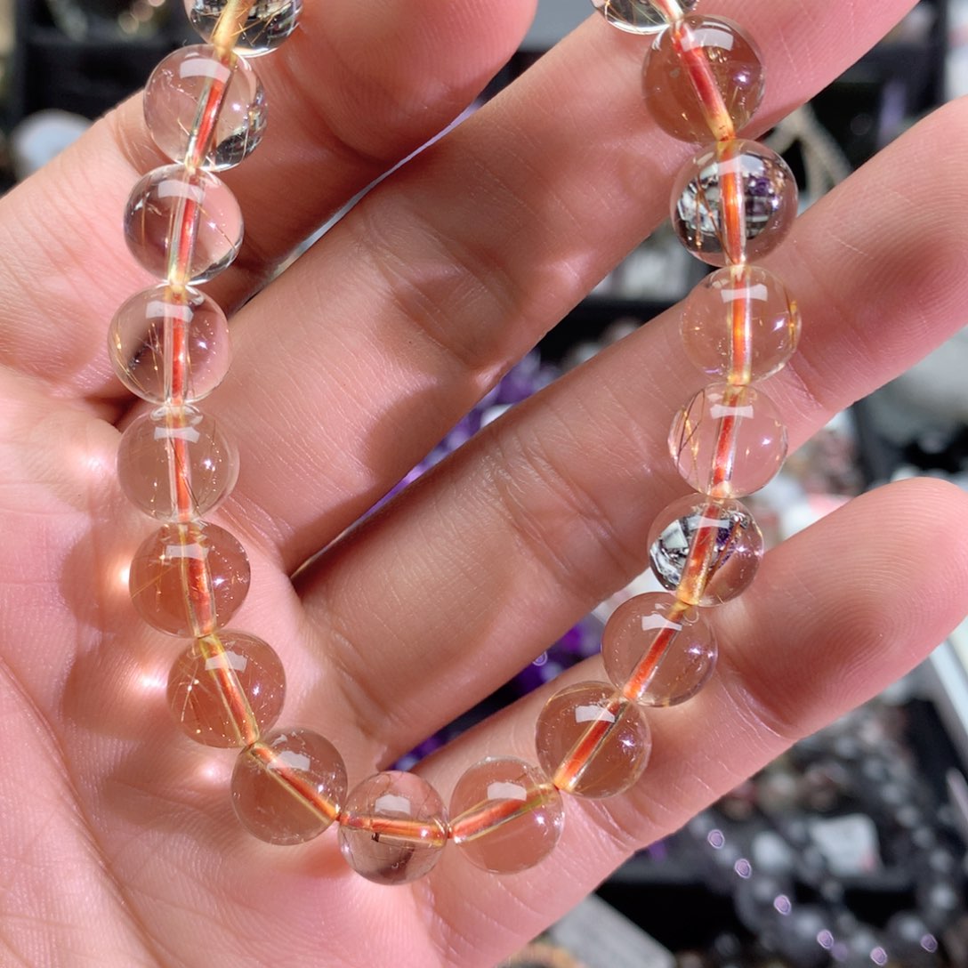 水晶手链未镶嵌ʚ**ɞ发晶手链