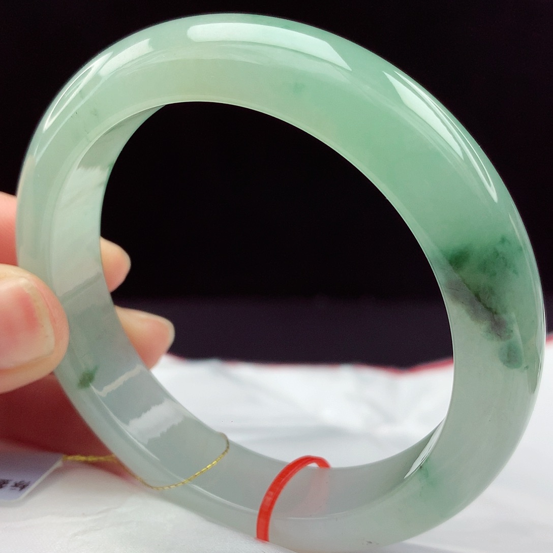 未镶嵌手镯翡翠56圈4982