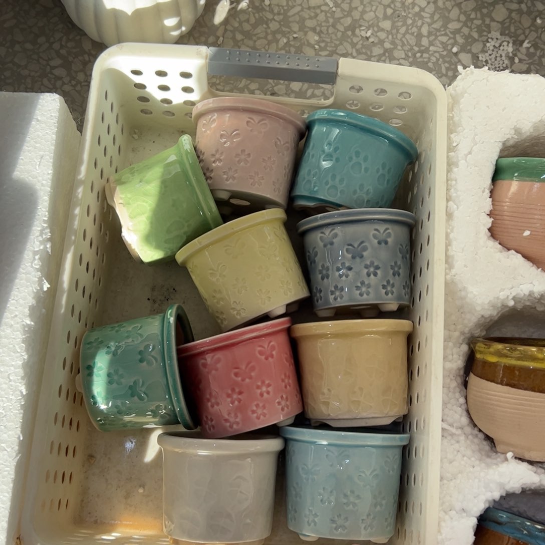 陶瓷陶瓷多肉花盆@@38