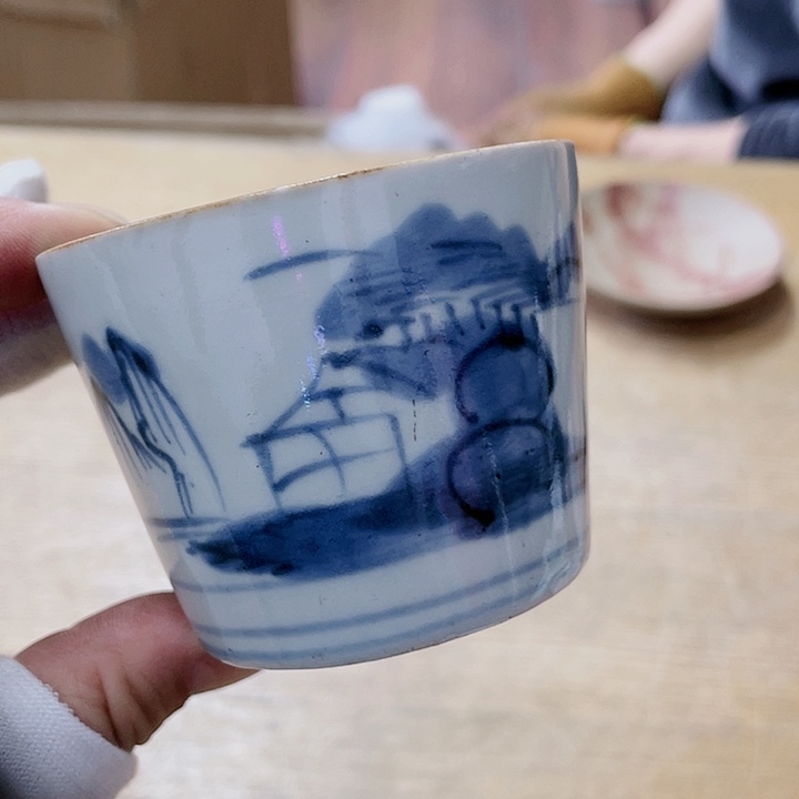 中古回流老物件，老茶杯123