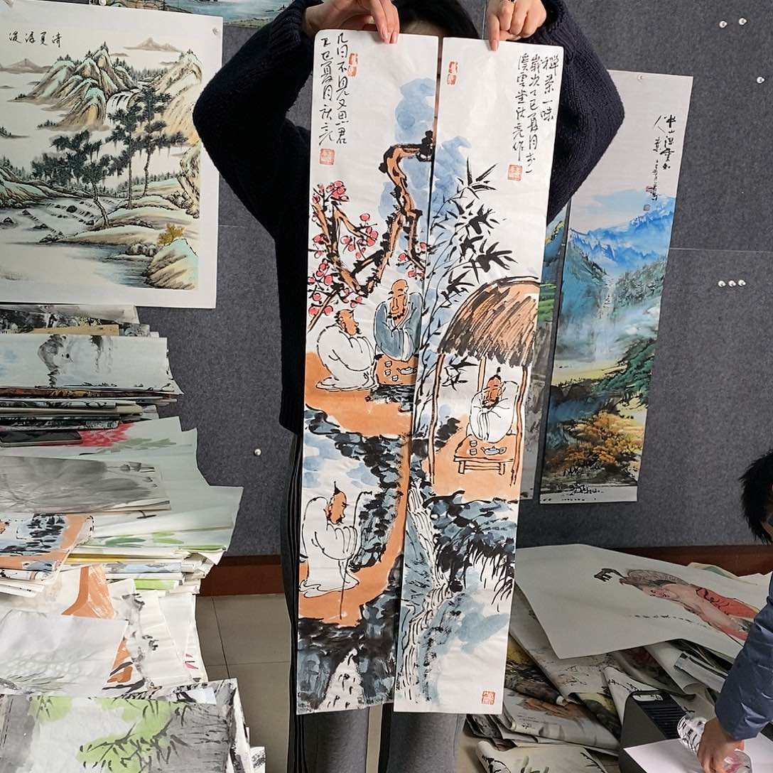 国画手写手绘国画作品144