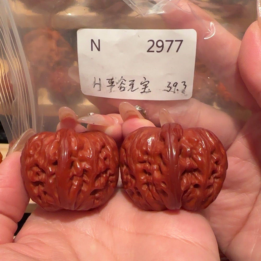 @****吊坠文玩核桃玉化39精品