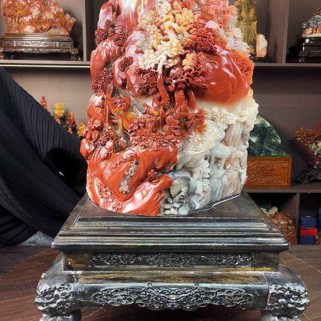 寿山石印石阳。。。。。。。。。。