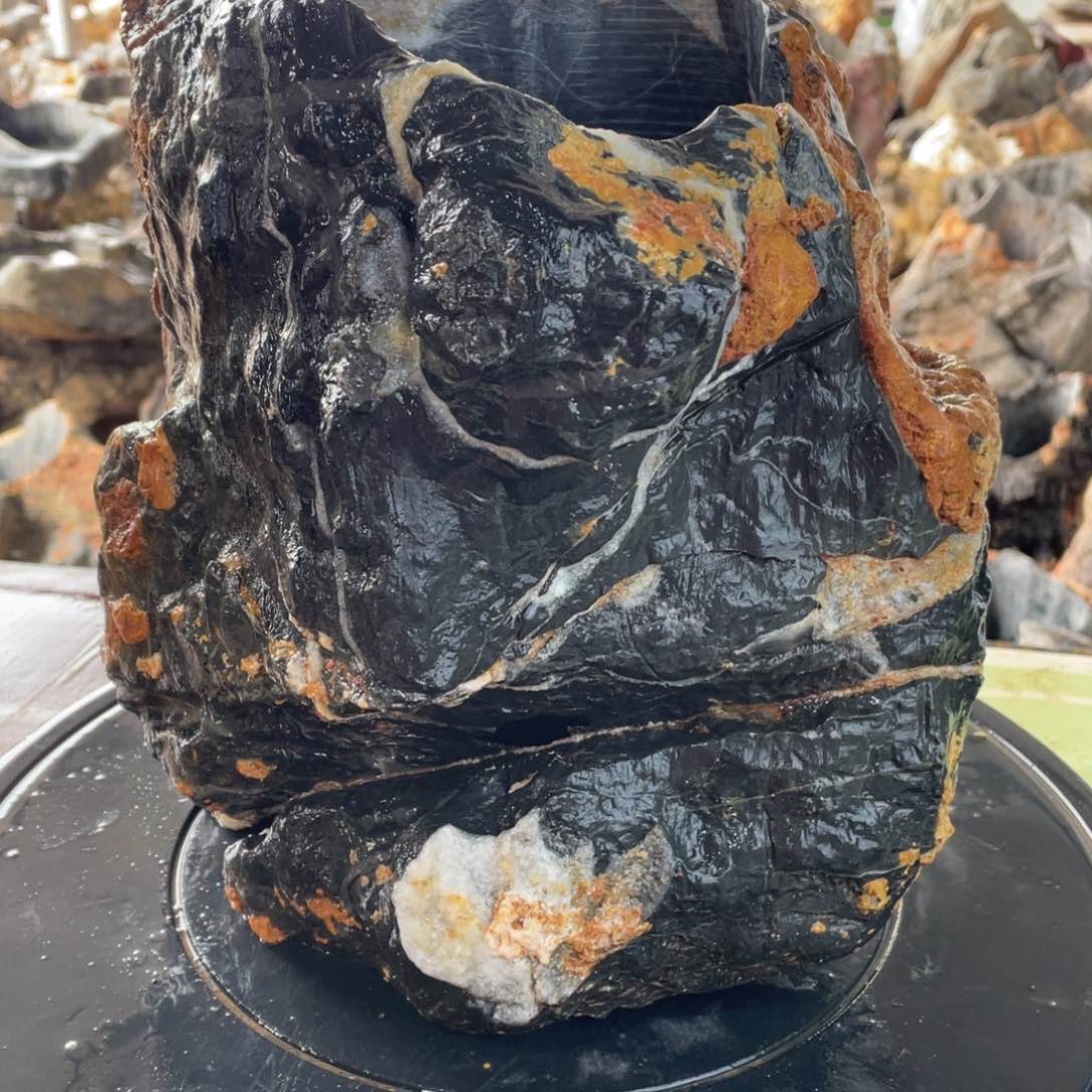 红陶用****7灵璧石是世界著名