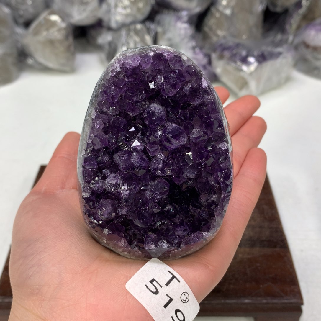 紫晶摆件未镶嵌水晶