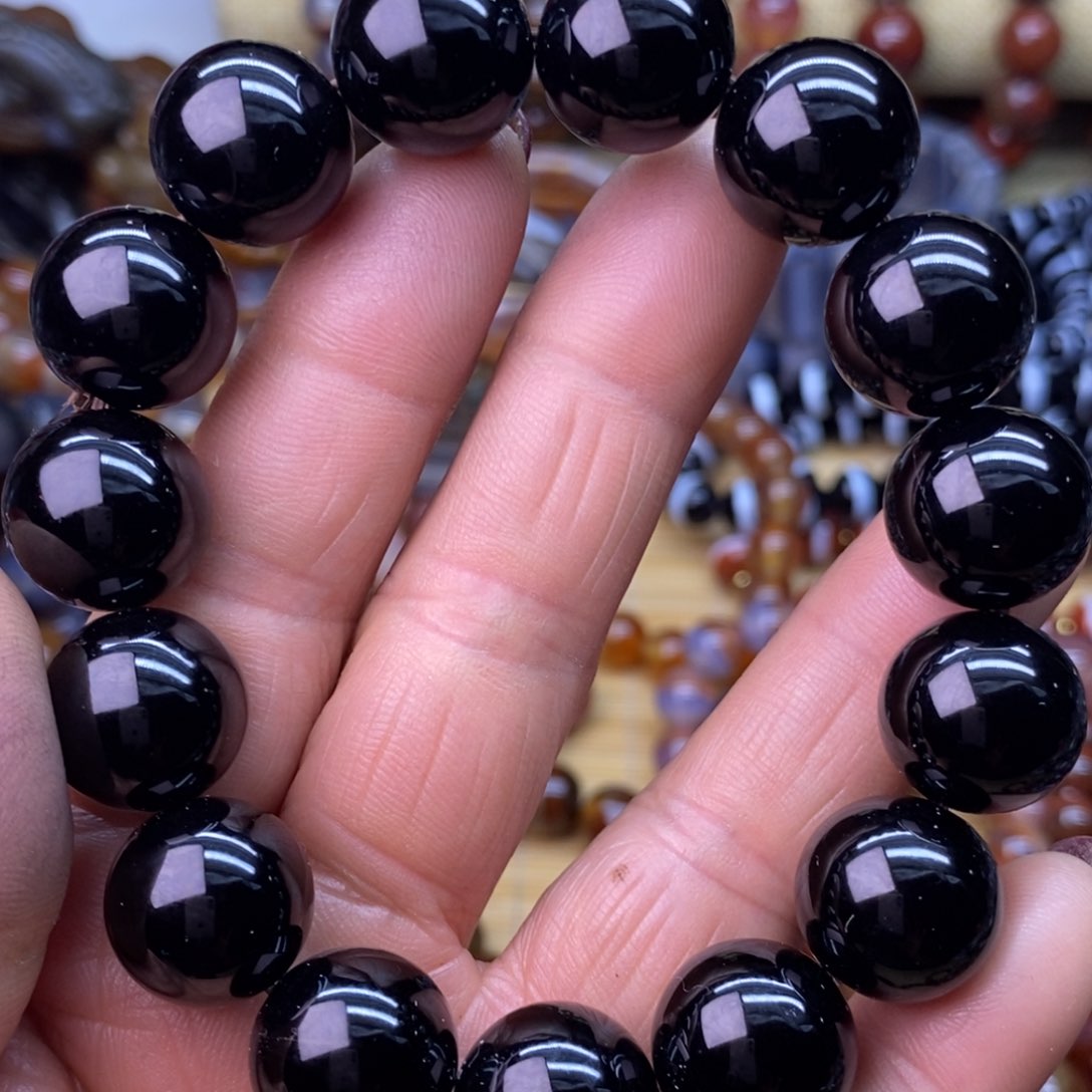 玛瑙/玉髓手链未镶嵌