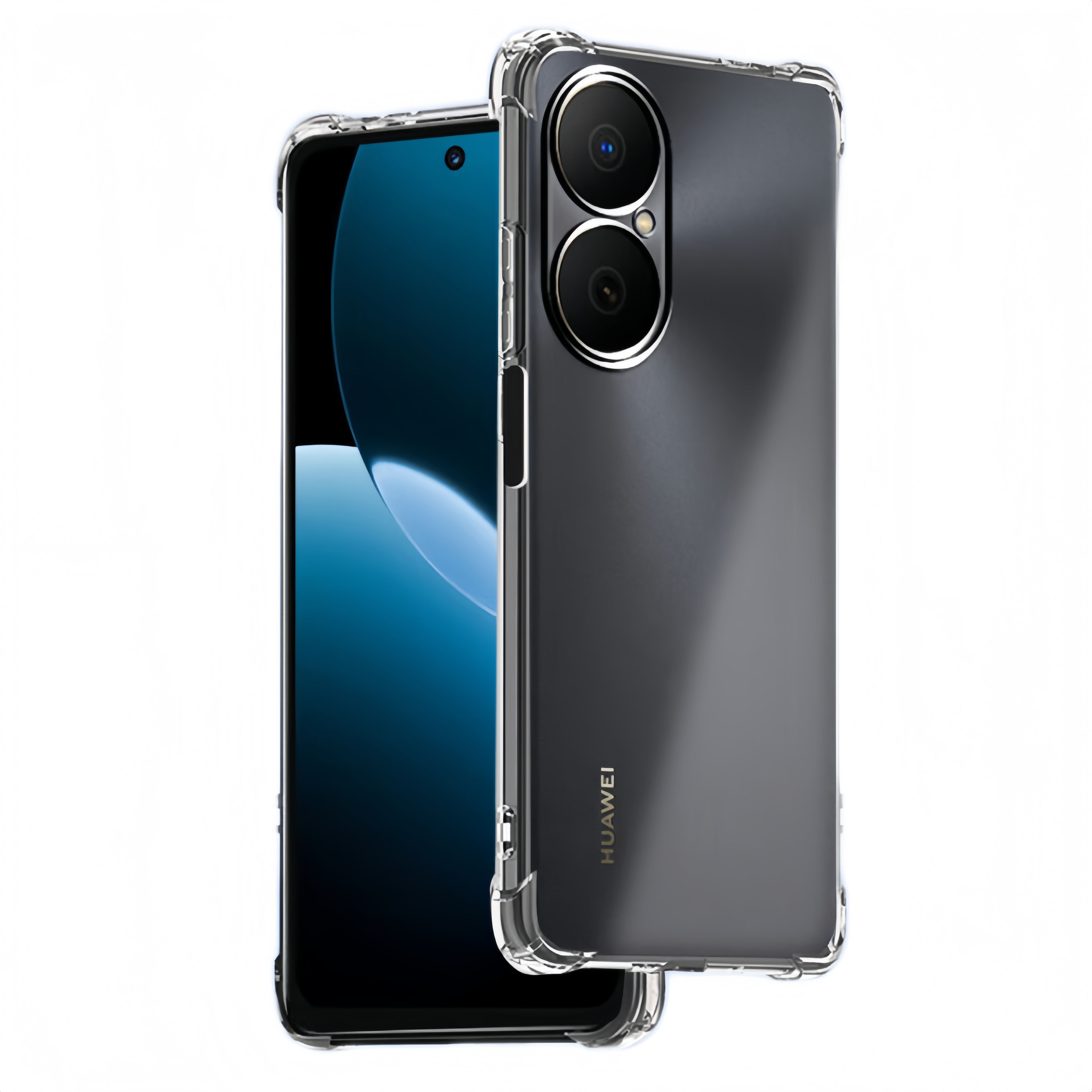 适用华为新款畅享80全包肤感磨砂透明防摔保护手机壳