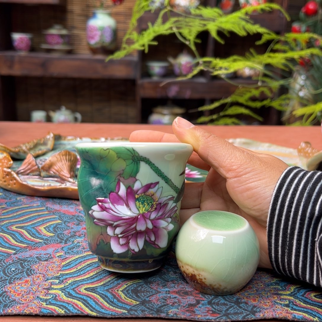 雨***露瓷片景德镇刘道标老师