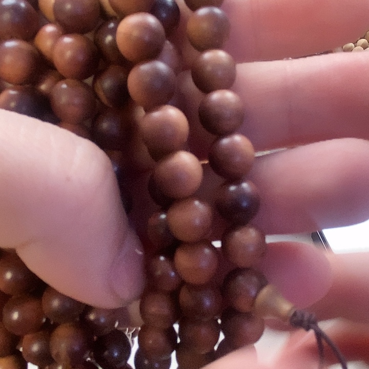 檀香木手串/手链钢印料黑油特价福利08多圈