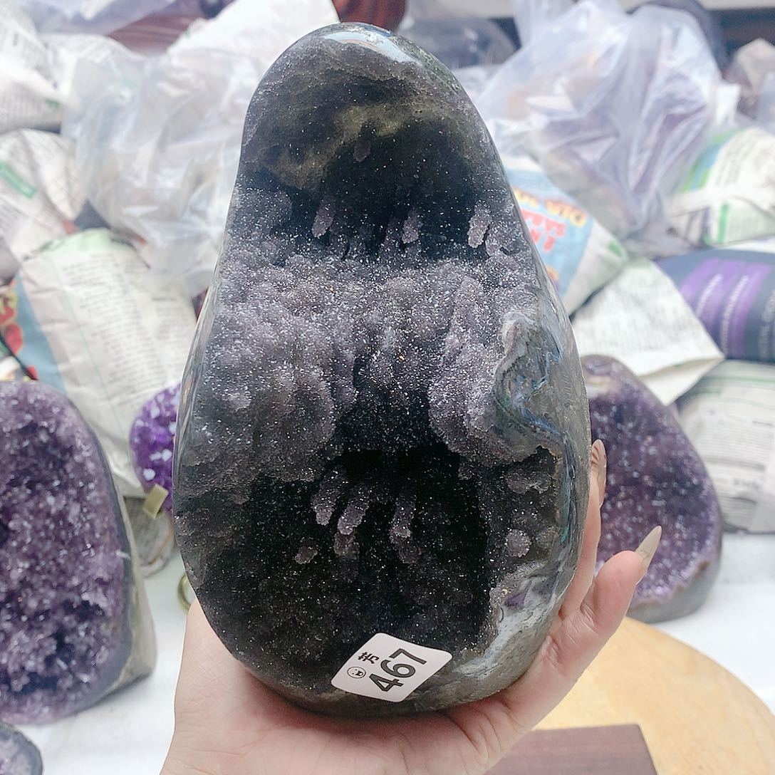 紫晶大型摆件（非配饰）未镶嵌