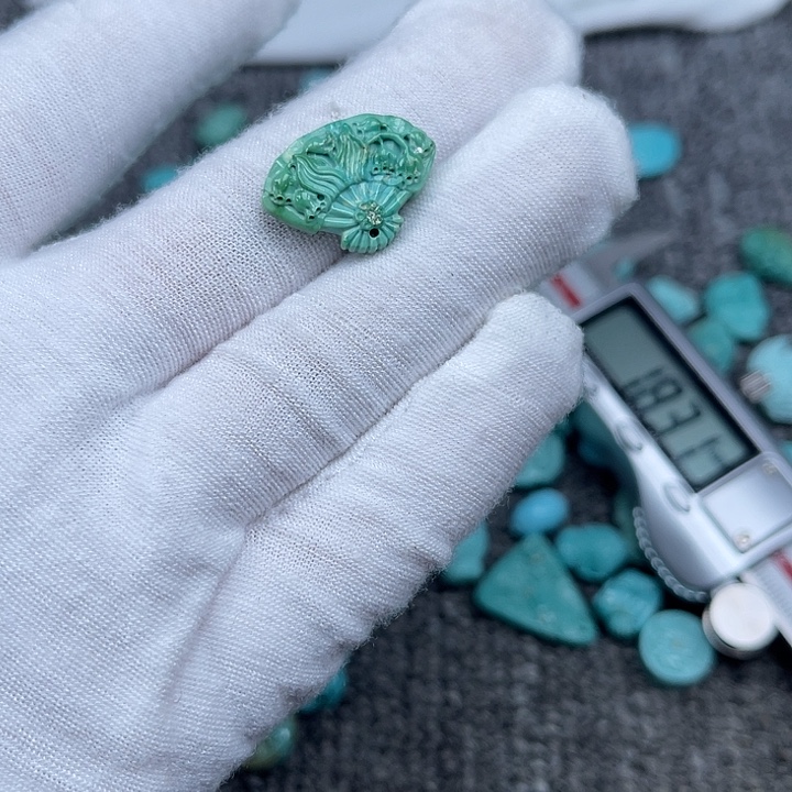 绿松石未镶嵌其他