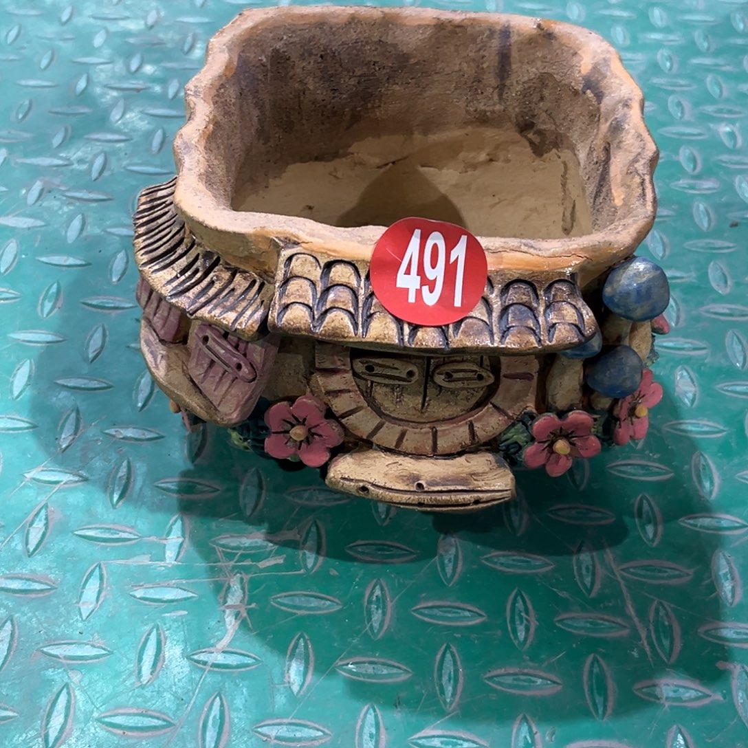 491 号陶然花器多肉植物手工花盆