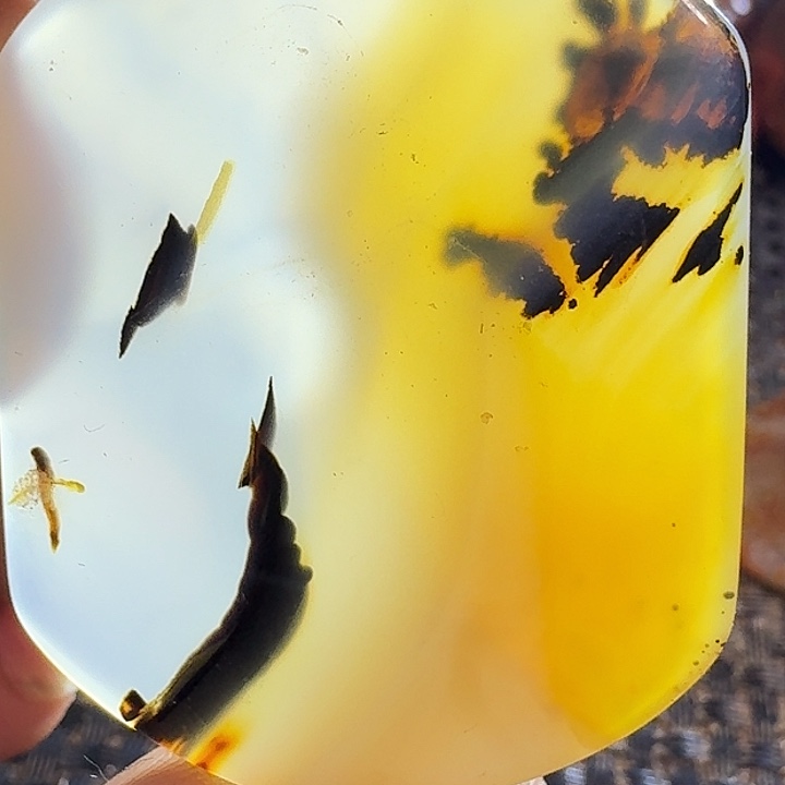 柒***机玛瑙/玉髓未镶嵌颈饰