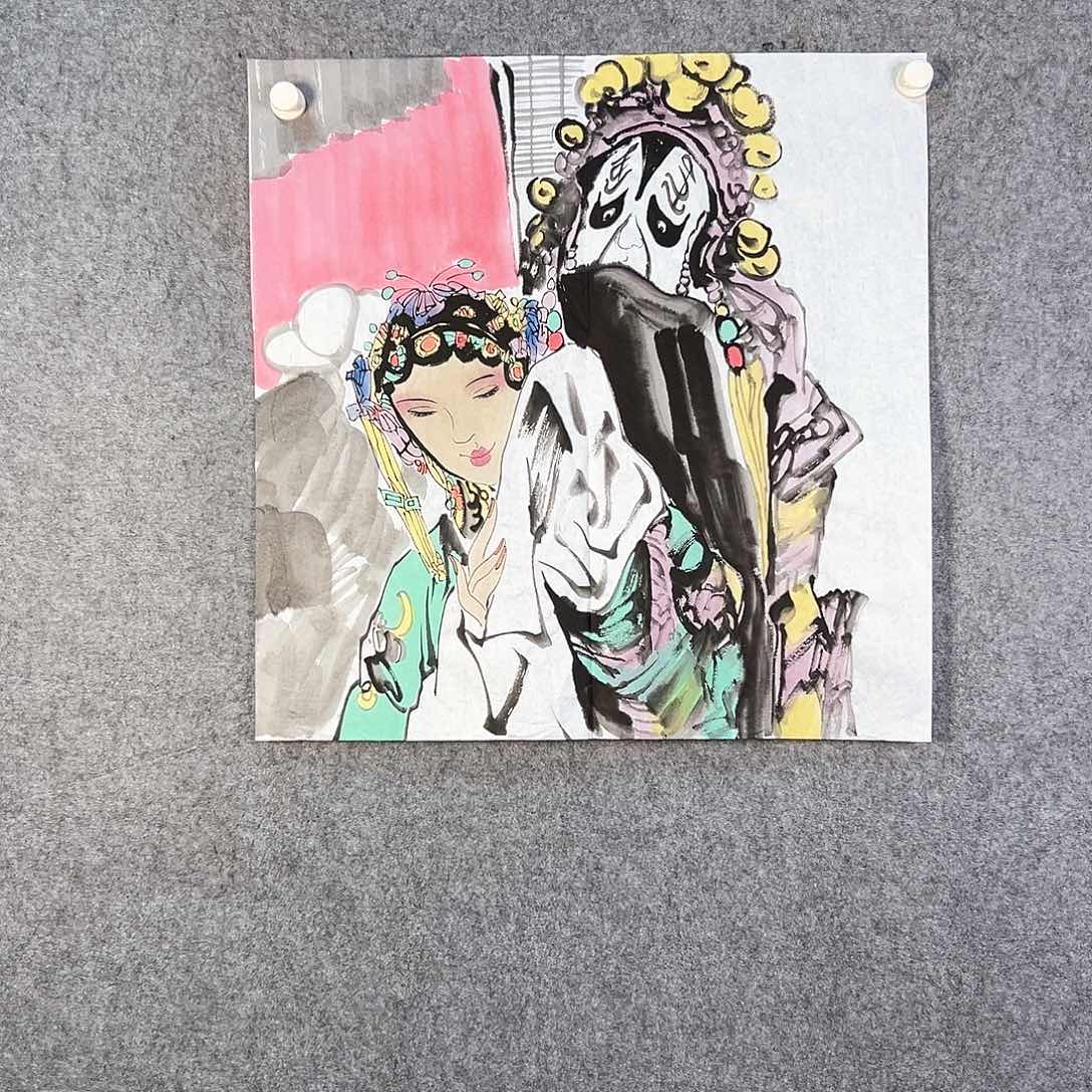 国画097 花鸟是真的可爱啊