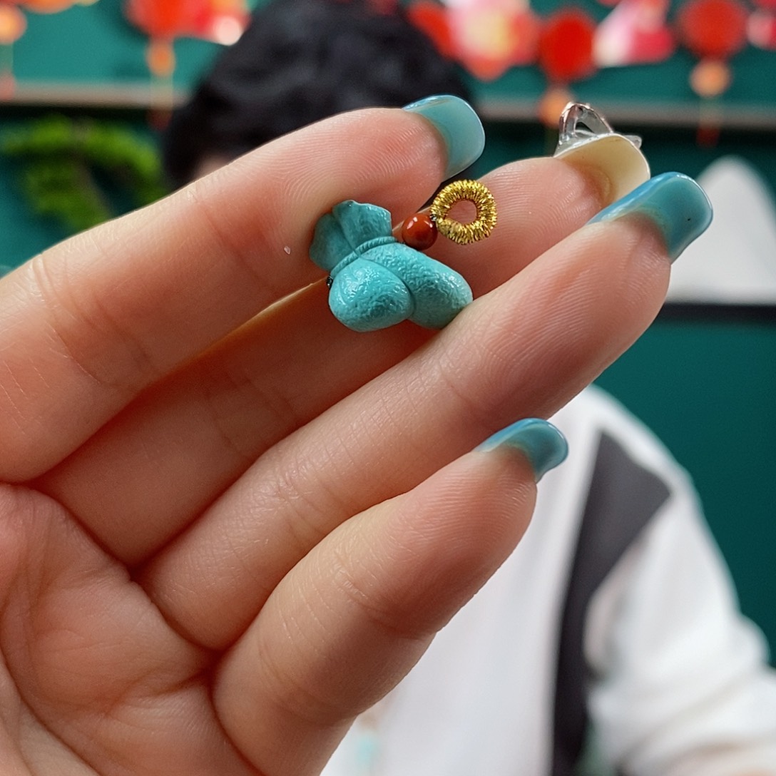 绿松石珠宝奇石未镶嵌