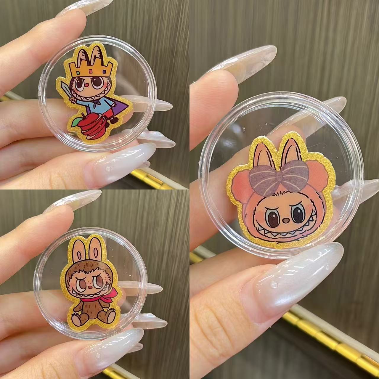 可爱labubu手机贴随机发