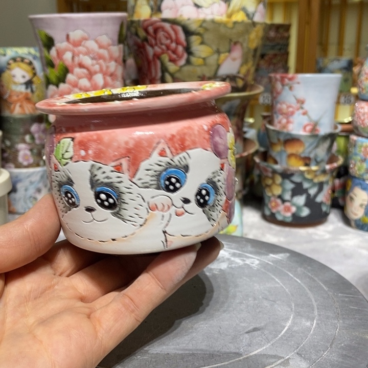 景德镇艺术手绘作品