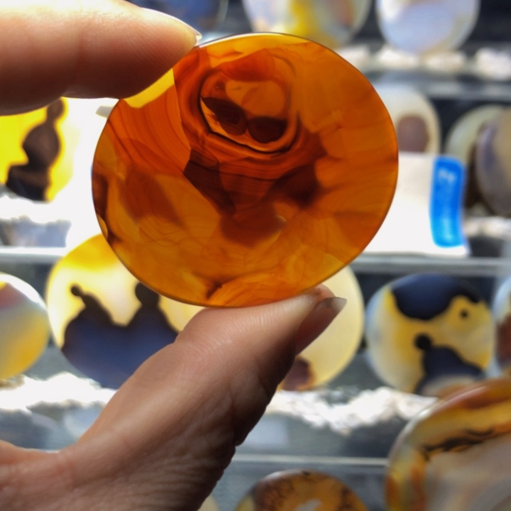 合金玛瑙/玉髓珠宝奇石佑****958有瑕