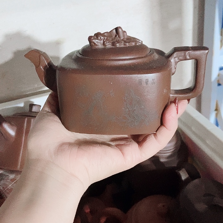 紫砂茶杯宜兴紫砂手工制作