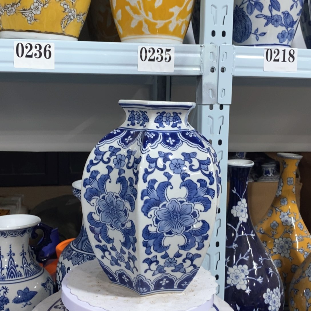 瓶杨桃花瓶摆件花瓶