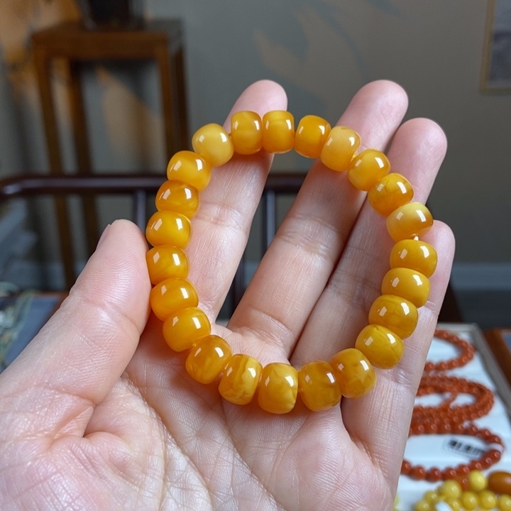 琥珀手链未镶嵌蜜蜡手串11