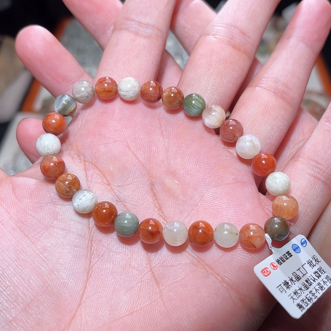 水晶手链未镶嵌279号多样性发一  7+