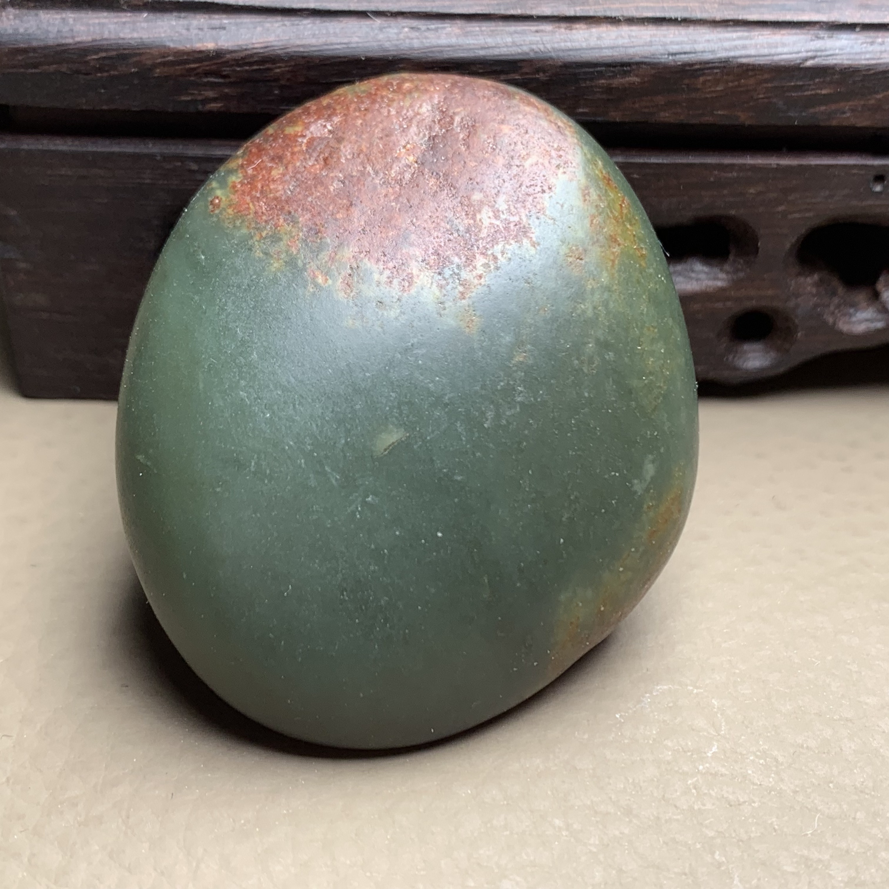 F384海川拍卖和田玉原石