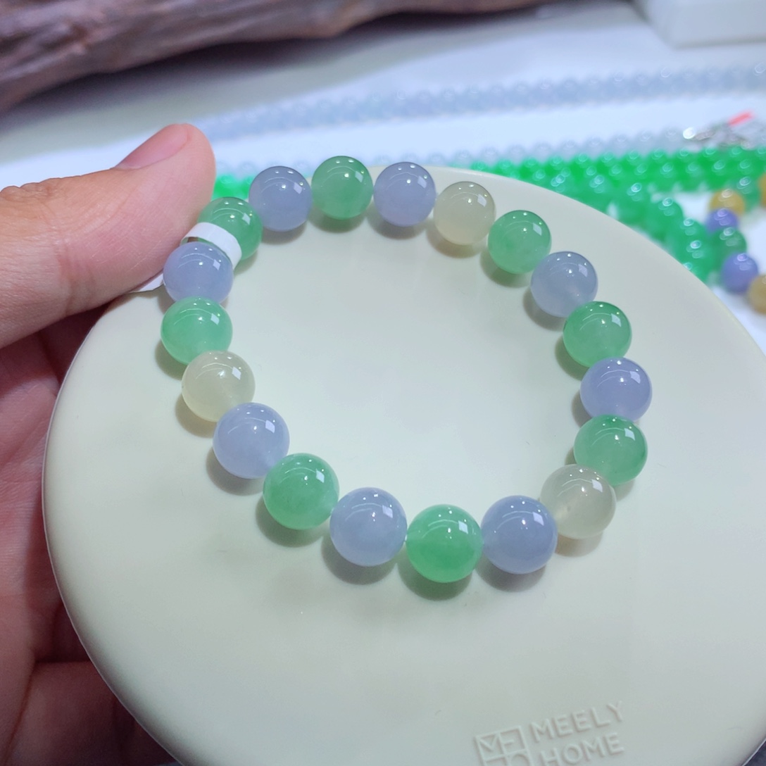 心***）未镶嵌手链翡翠卡10