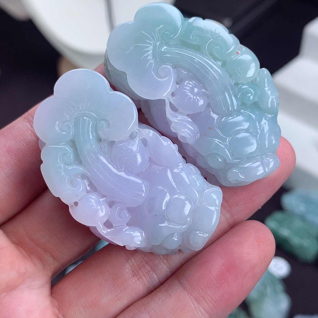 【闪购商品】翡翠未镶嵌颈饰貔貅