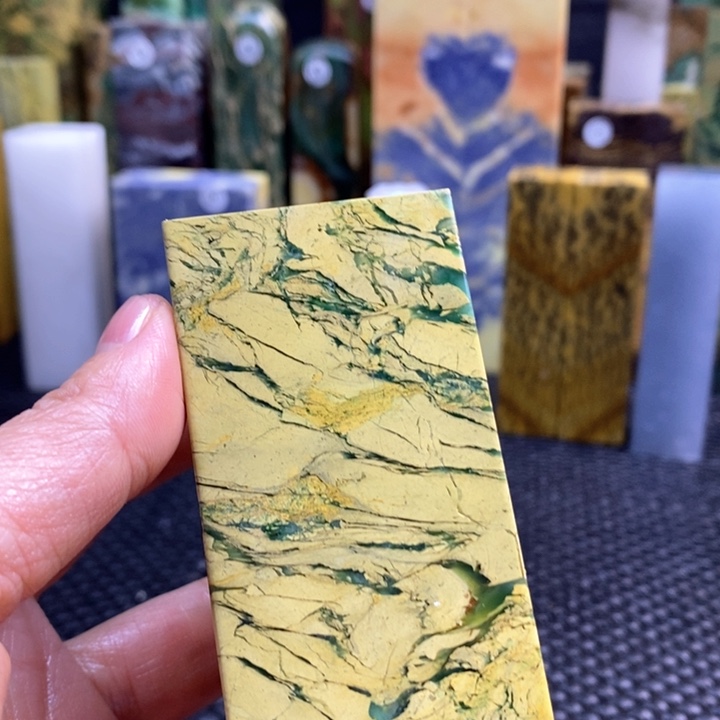 江西石D**G青田石印章石