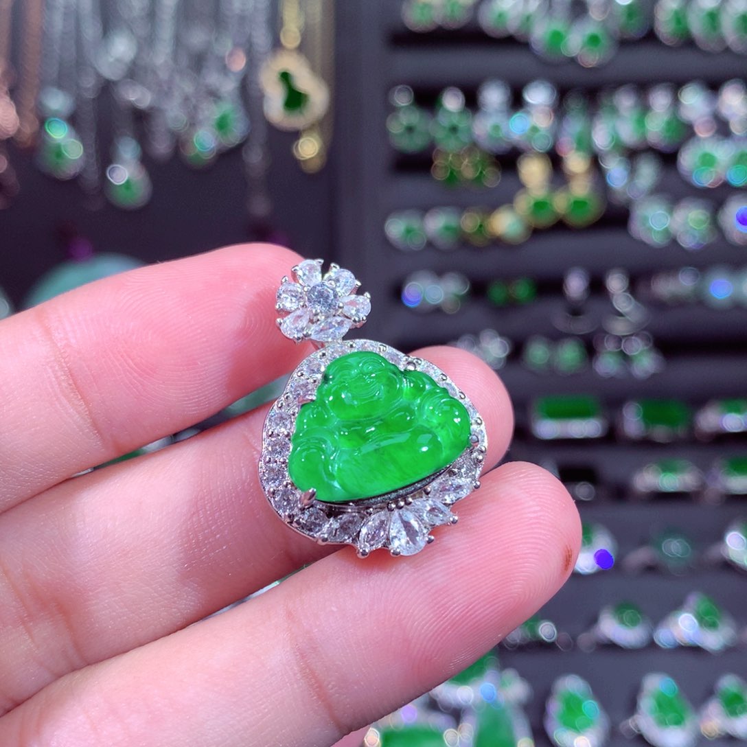 翡翠吊坠(不含链)未镶嵌