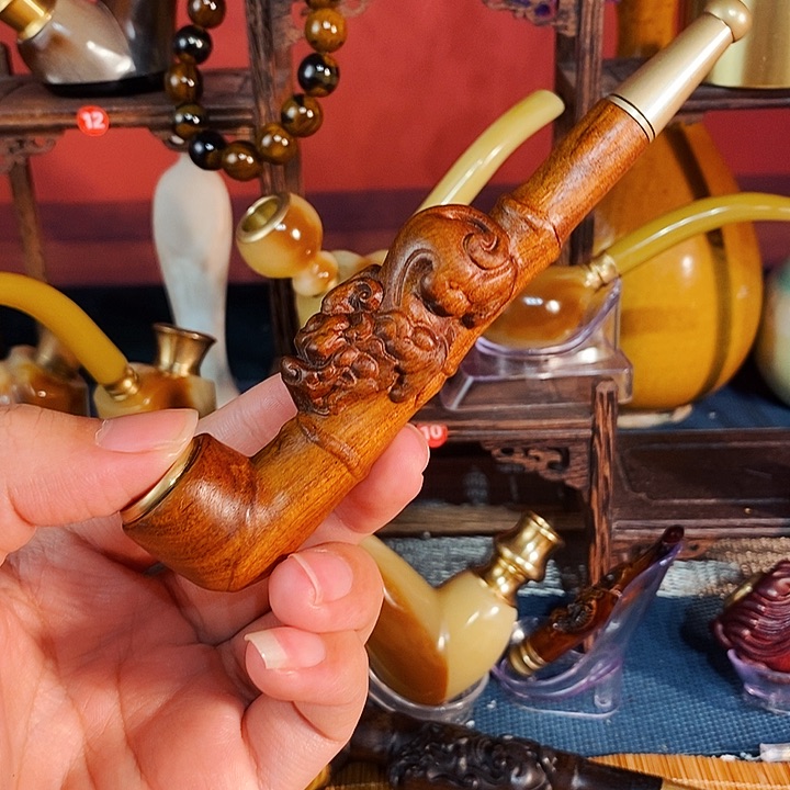 手工制作牛角粗中细