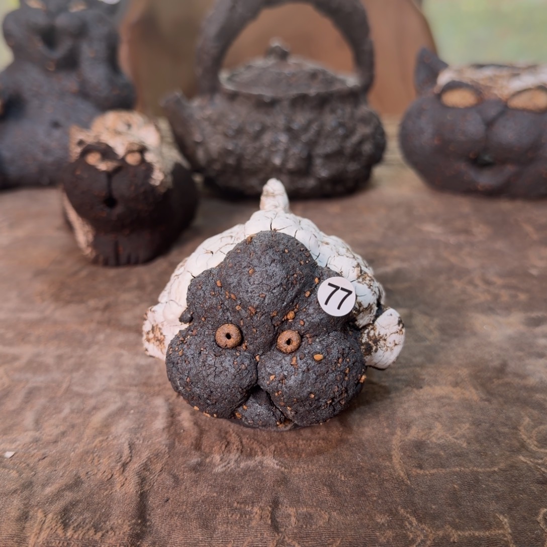 壶景德镇纯手工纯柴烧作品