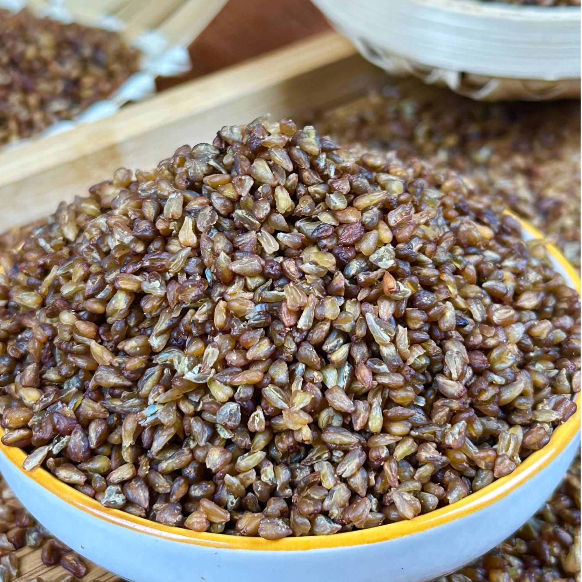 黑苦荞米纯正荞麦粗粮颗粒苦荞米五谷杂粮