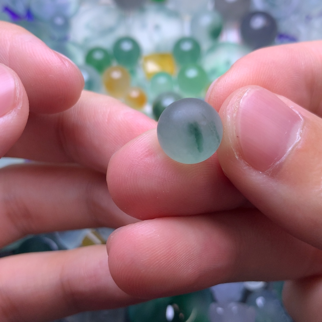 定制翡翠未镶嵌珠子