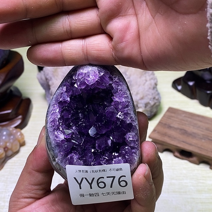 水晶天然水晶家居办公摆件未镶嵌