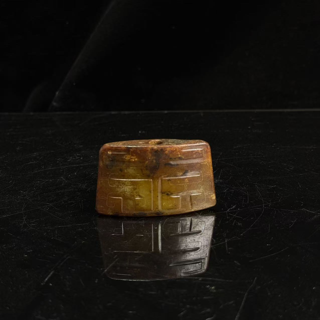 旧藏和田玉剑饰配件