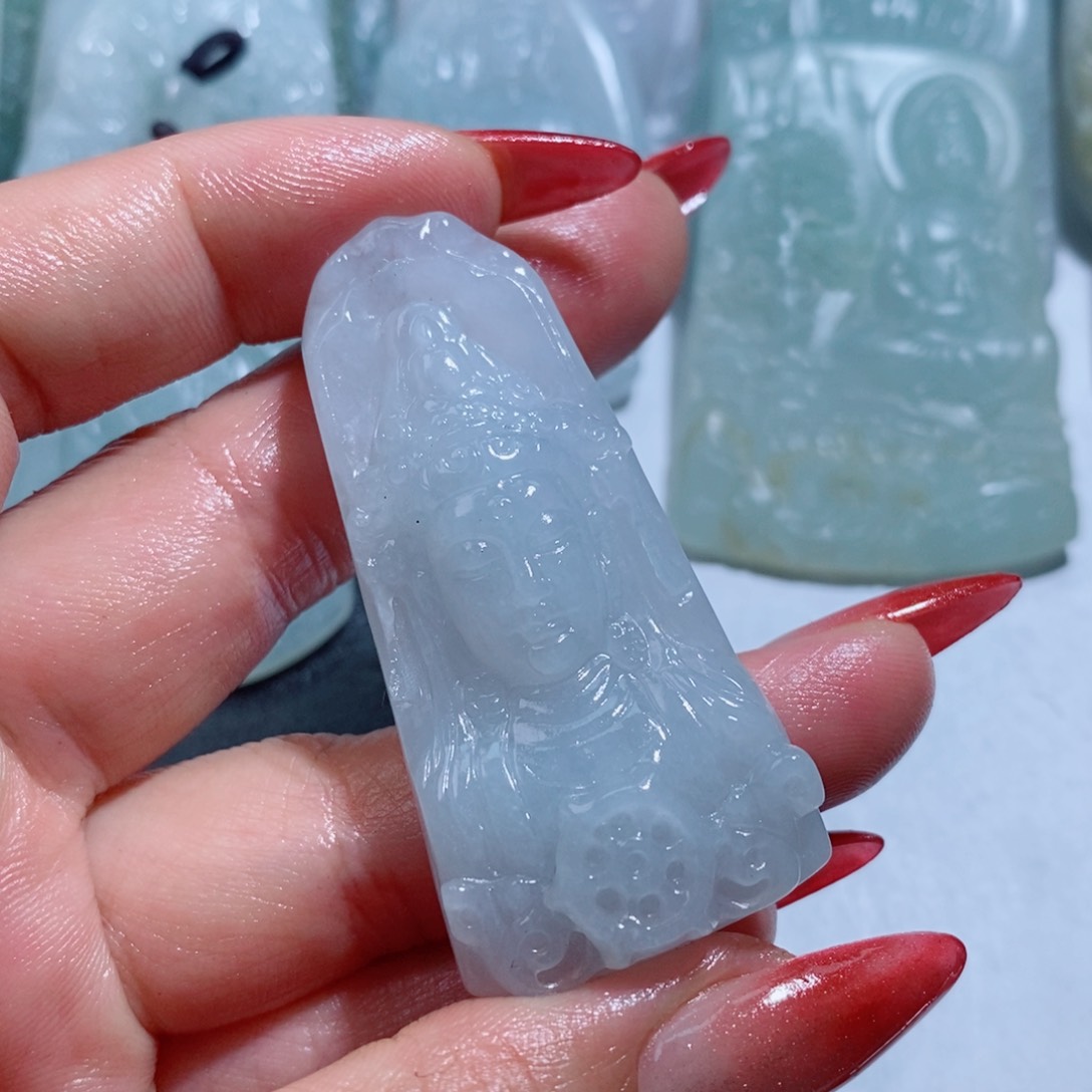 定制翡翠未镶嵌定制吊坠