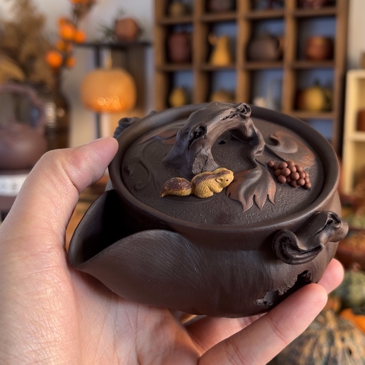 山***蘭茶壶紫砂紫砂壶紫砂茶壶