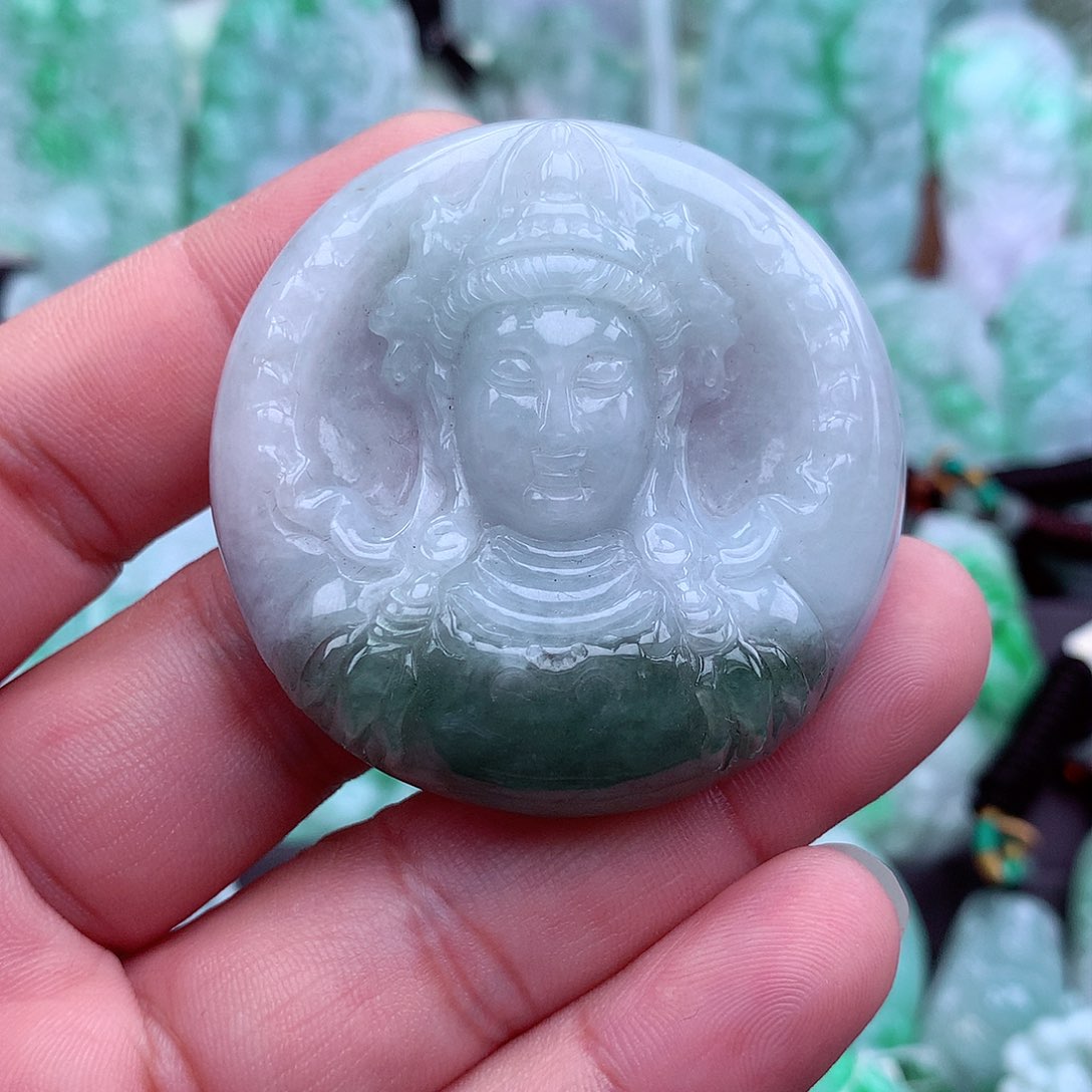 翡翠吊坠(不含链)未镶嵌