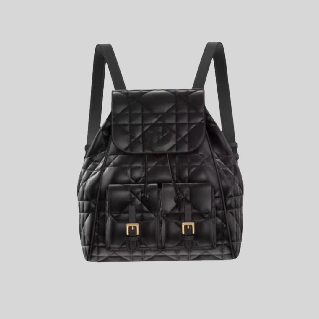 【332#编码】雕家菱格双肩包大号背包